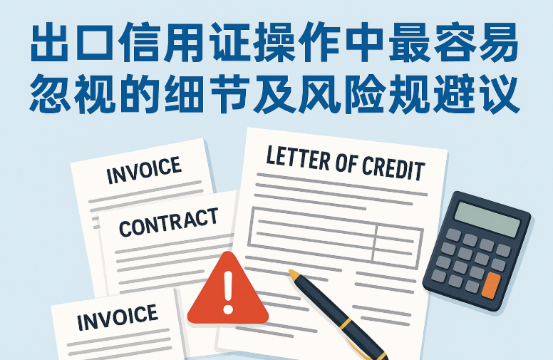 出口信用證操作中最容易忽視的細節(jié).png